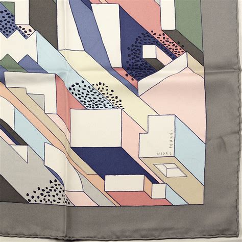 Hermès Scarves by Nigel Peake – Exquisite Artichoke